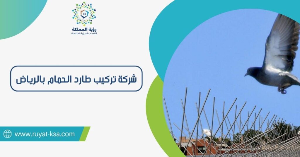 شركة تركيب طارد الحمام بالرياض